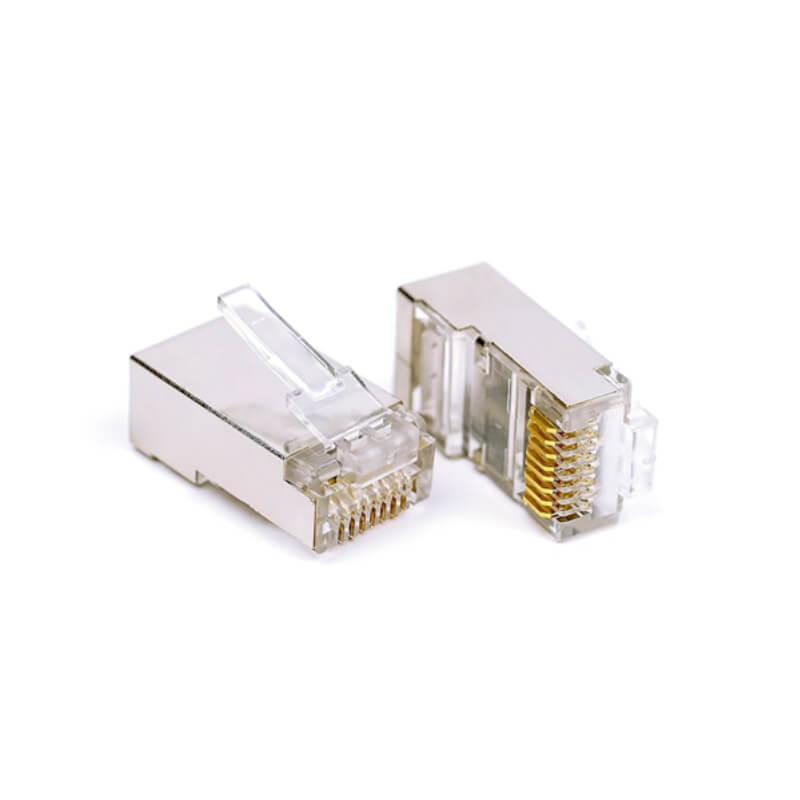 CONECTOR RJ45 Cat6A Keystone JACK Blanco