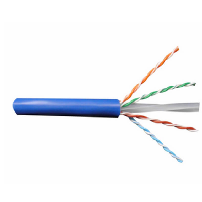 CABLE CAT6A UTP 23AWG - 500MHz - Azul