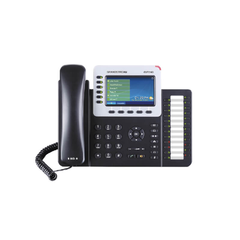 TELEFONO EJECUTIVO IP 6 LINEAS, POE, AUDIO HD