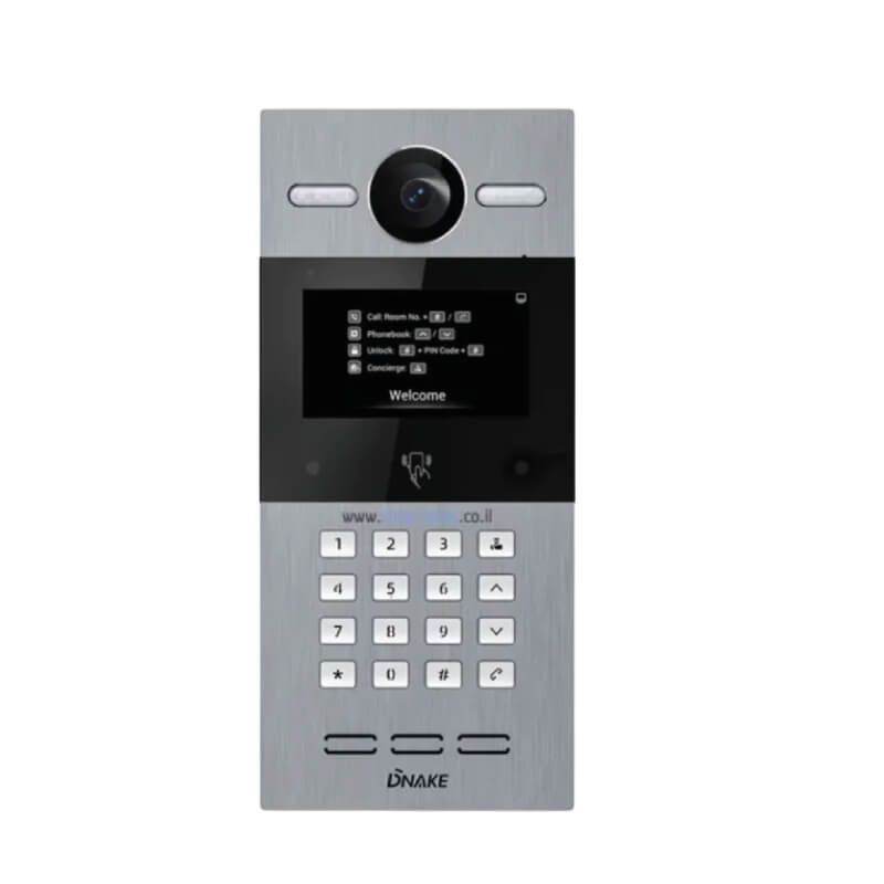 VIDEOPORTERO IP, 2MP, MULTIBOTONERA - TAMAÑO GRANDE, 4.3” color TFT LCD, WDR, CMOS, IP65, ONVIF. H.264