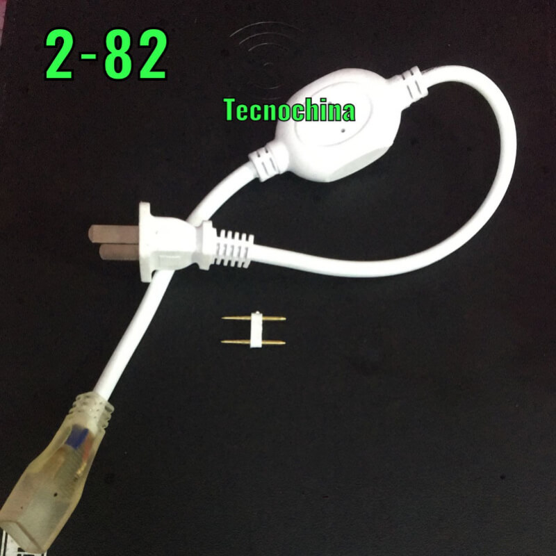 CONECTOR PARA MANGUERA LEd UNICOLOR