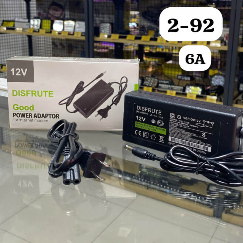 Adaptador 12VOLTIOS - 6AMPERIOS