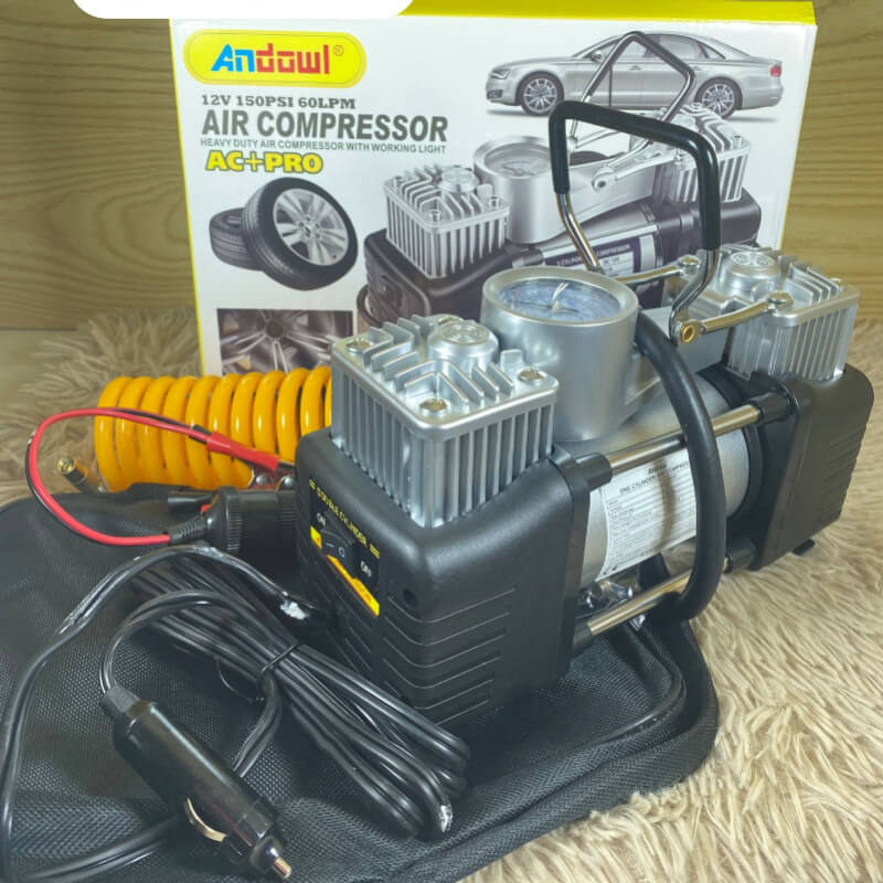 Mini Compresor de aire para llantas A 12v