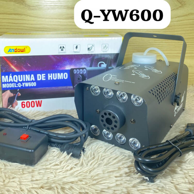 Camara de humo 600w 8 led