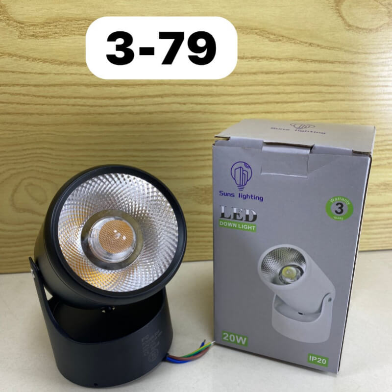 SPOT LED SOBREPUESTO 20w Luz Calido