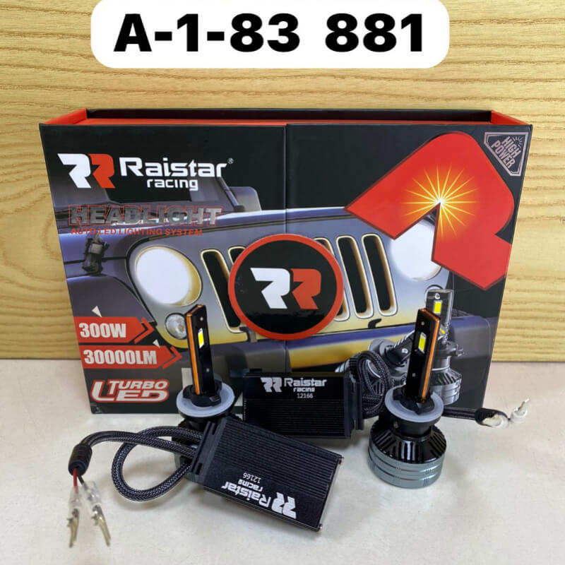 LUZ LED 881 300W - 30MIL LUMINES RAISTAR