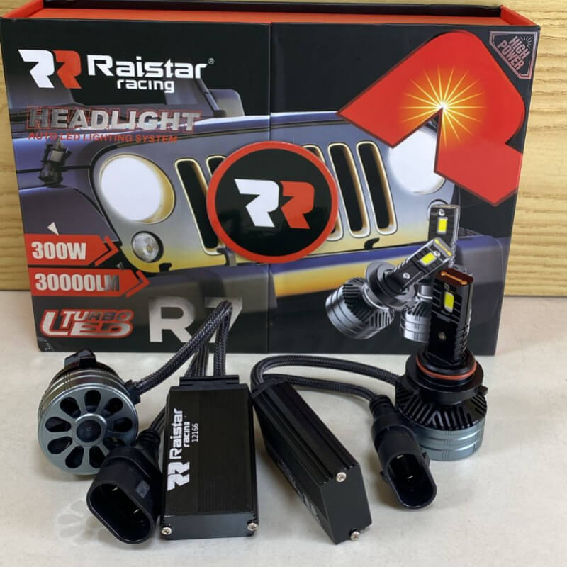 LUZ LED 9006 300W - 30MIL LUMINES RAISTAR