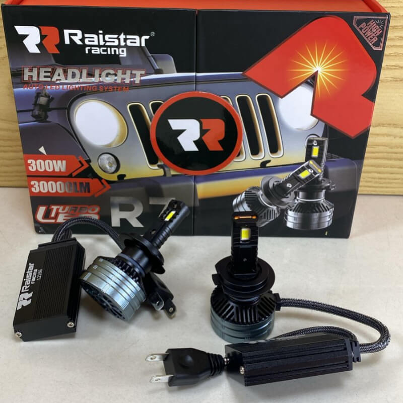 LUZ LED H7 300W - 30MIL LUMINES RAISTAR