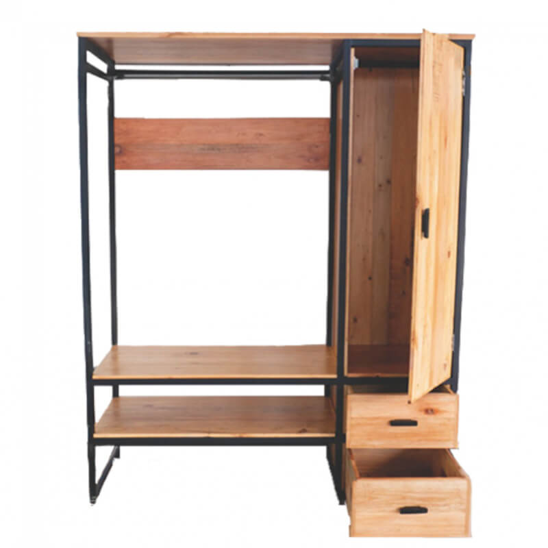 Armario de dormitorio, diseño Industrial