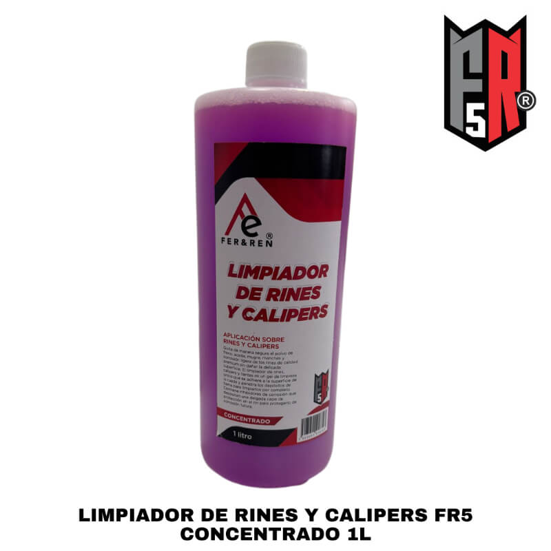 Limpiador de Rines y Calipers FR5 Concentrado 1L - Protección y Limpieza Superior