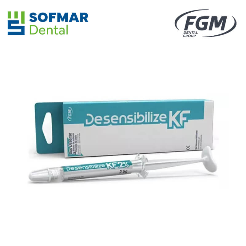 Gel Dental Desensibilize KF 2% FGM - Gel Desensibilizante Potente y Seguro | Depósito Dental Sofmar