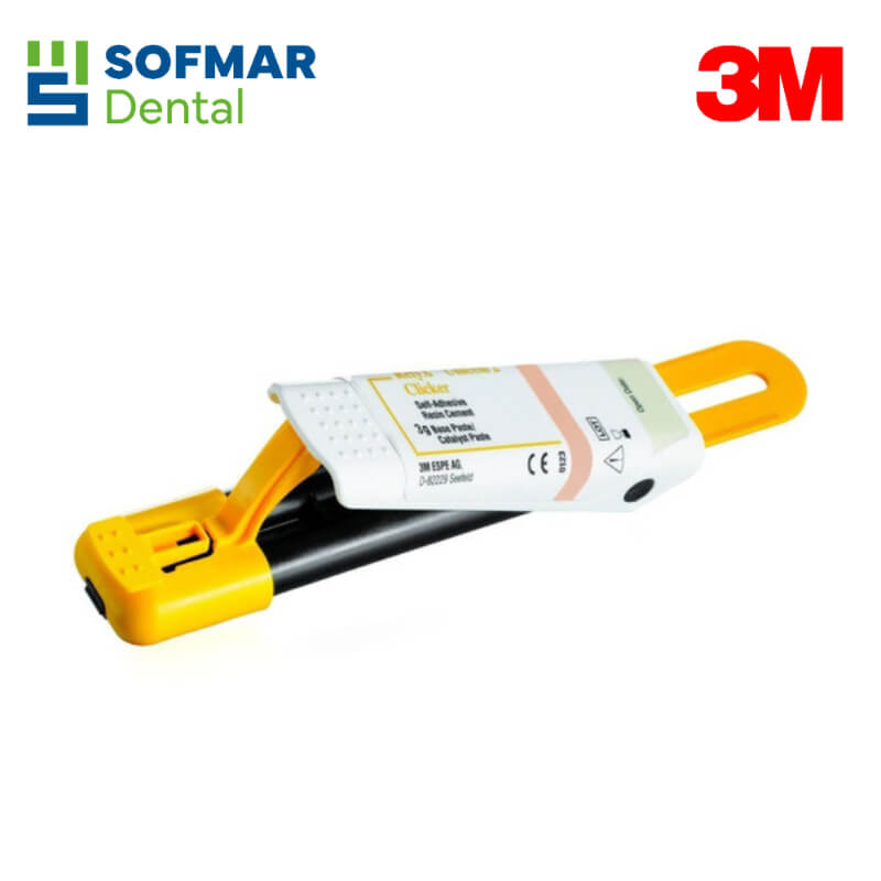 Cemento Dual Resina Autoadhesivo RelyX U200 Clicker RF Trans 3M - Adhesión Fuerte y Duradera | Depósito Dental Sofmar