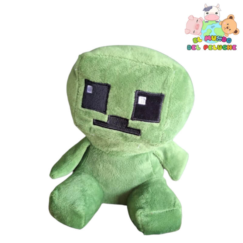 Peluche Creeper Minecraft | 23cm x 10cm | Edición Importada #0 | El Mundo del Peluche
