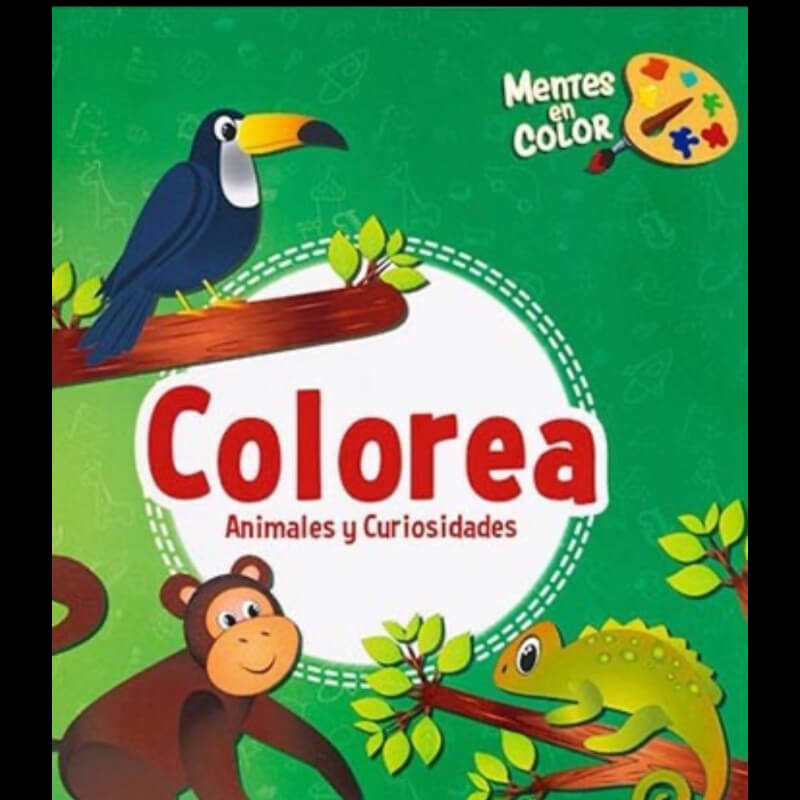 Libro para colorear Animales y Curiosidades