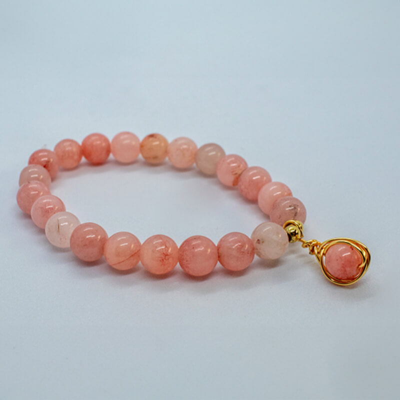 Pulsera Rox: Pulsera de piedras energéticas con dije