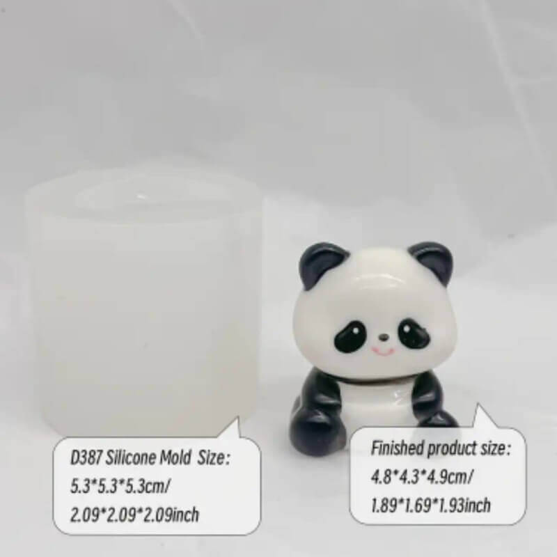 oso panda mediano