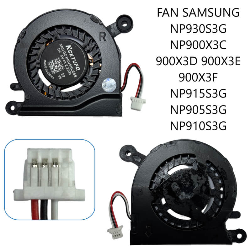 FAN Samsung NP930S3G NP900X3C 900X3D 900X3E 900X3F NP915S3G NP905S3G NP910S3G