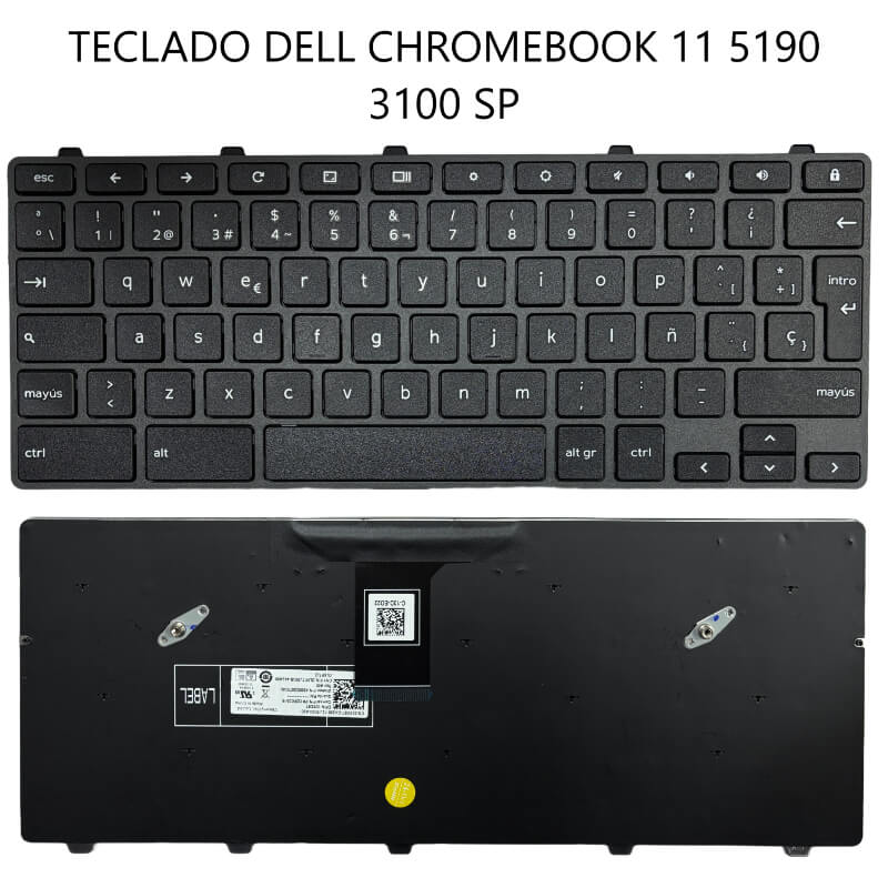 TECLADO DELL CHROMEBOOK 11 5190 3100 SP