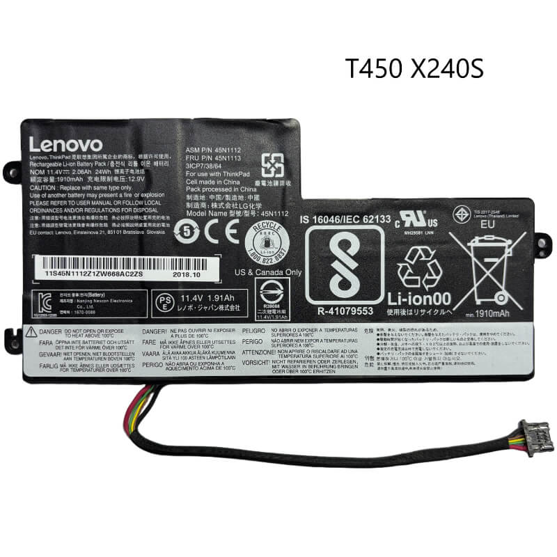 BATERIA LENOVO T450 X240S INTERNA