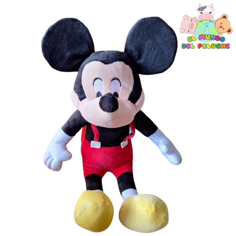 Peluche Mickey Mouse #1.5 | Traje Clásico Original | 30cm x 10cm | El Mundo del Peluche