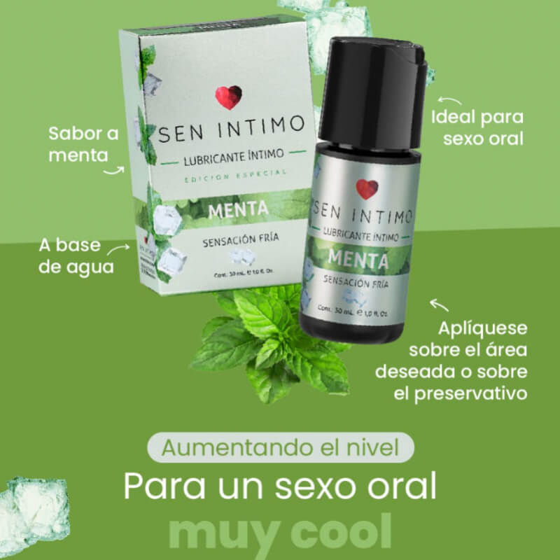 LUBRICANTE SEN INTIMO MENTA X 30ML