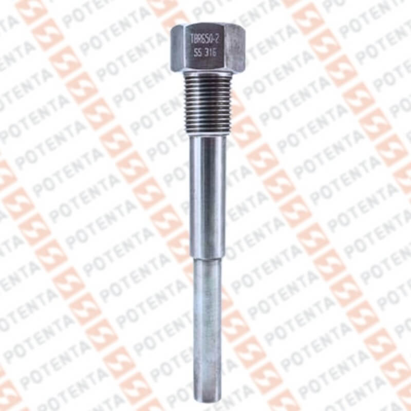 Termopozo TW01, Rtd/termocupla l= 5plg, 316ss, Con=1/2npt, Pyromation