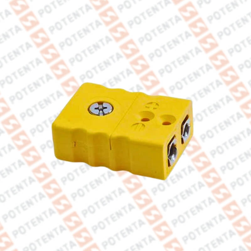 Accesorio conector grande hembra, para Termocupla tipo J, Pyromation