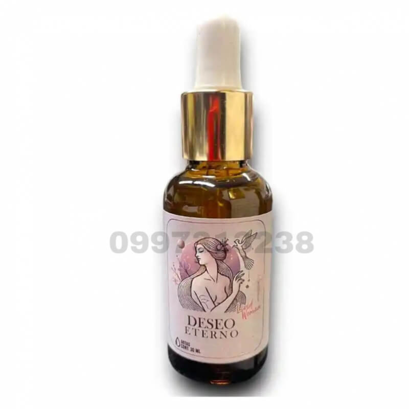 Gotas Deseo Eterno 30ml: Potenciador Femenino Libido, Excitación y Placer - Adiós Frigidez y Recupera tu Confianza