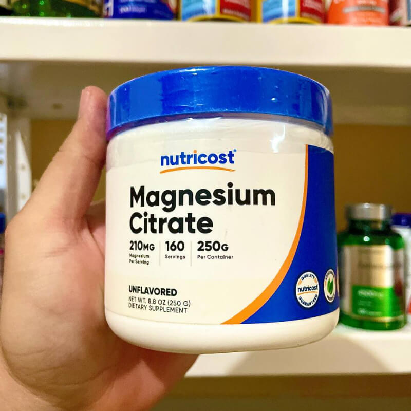 CITRATO DE MAGNESIO 160 SERVIDAS