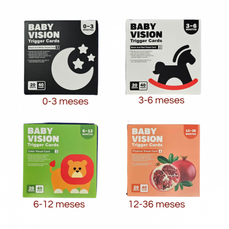TARJETAS DE ALTO CONTRASTE PARA BEBÉS