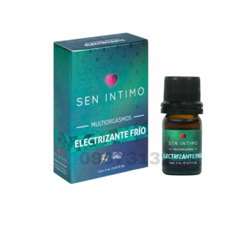 Multiorgasmos Electrizante Frío Yerbabuena 5ml - Potenciador Íntimo
