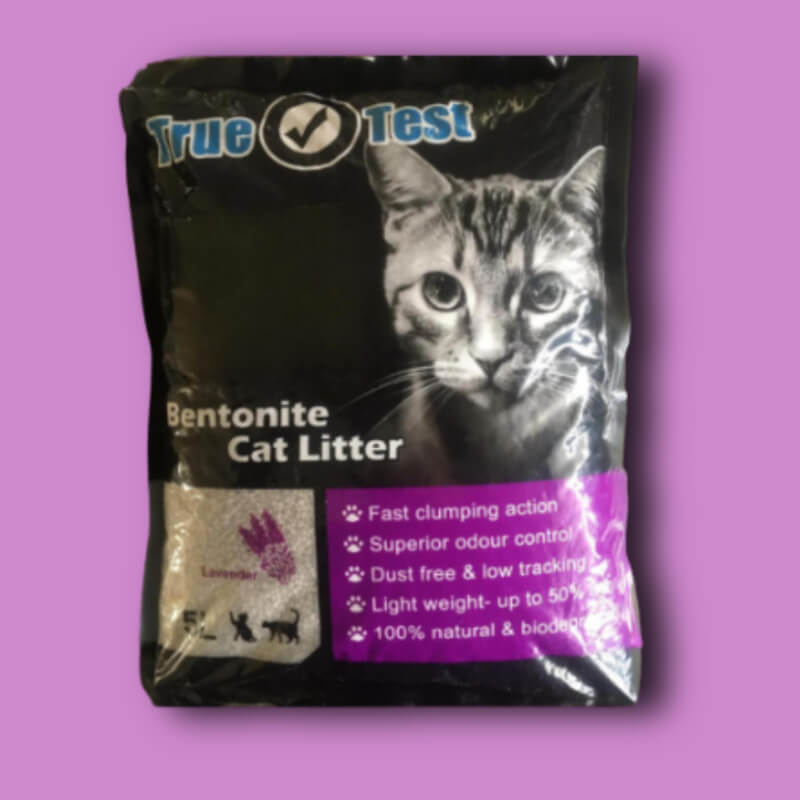 Arena para gatos True Test 4kg Lavanda