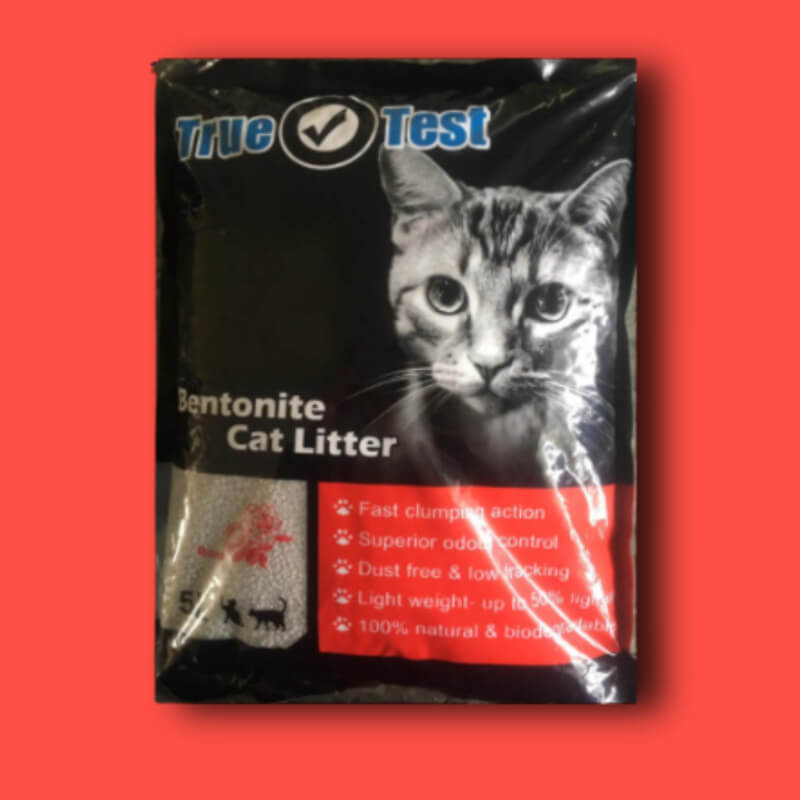 Arena para gatos True Test 4kg Rosas