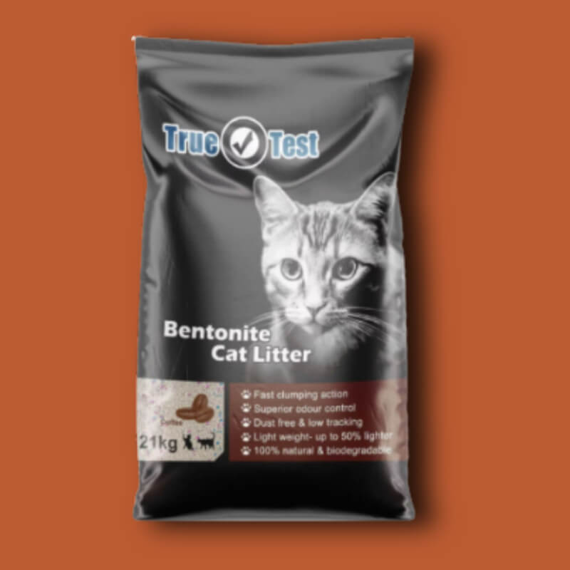 Arena para gatos True Test 21kg Café