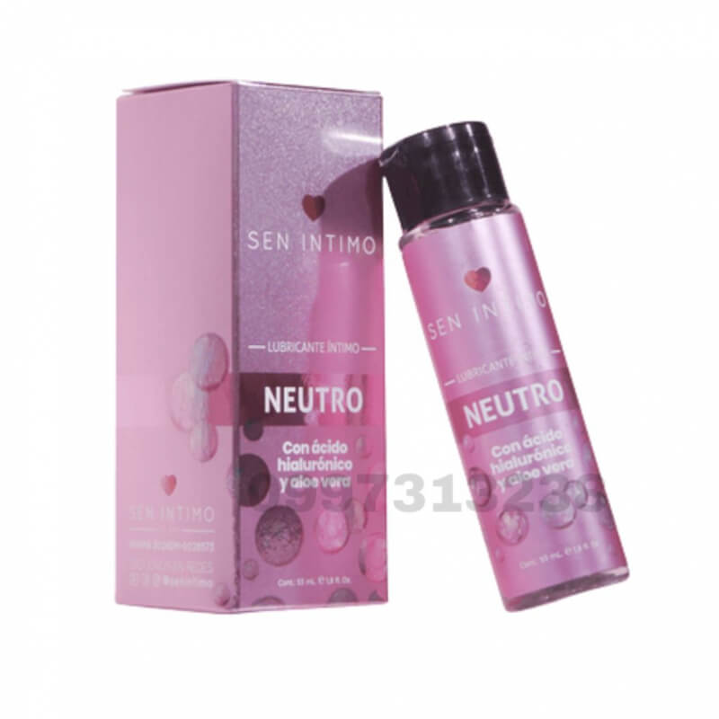 Lubricante Íntimo Neutro con Ácido Hialurónico y Aloe Vera - 55ml