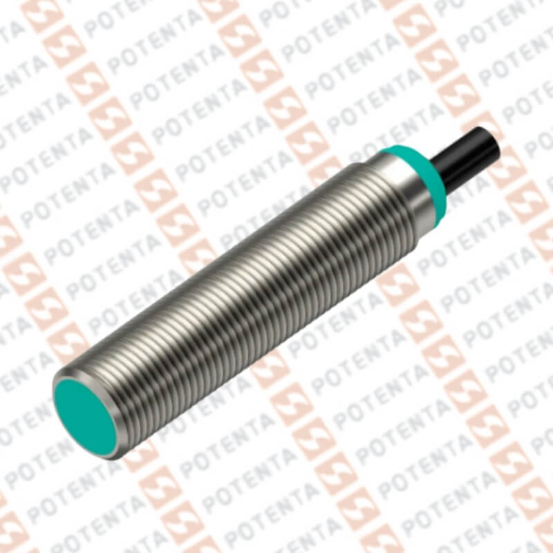 Sensor Inductivo, M12 metal, 4mm ras, 10-30vdc, Pnp/no, Cab=2m, ip67, P+F