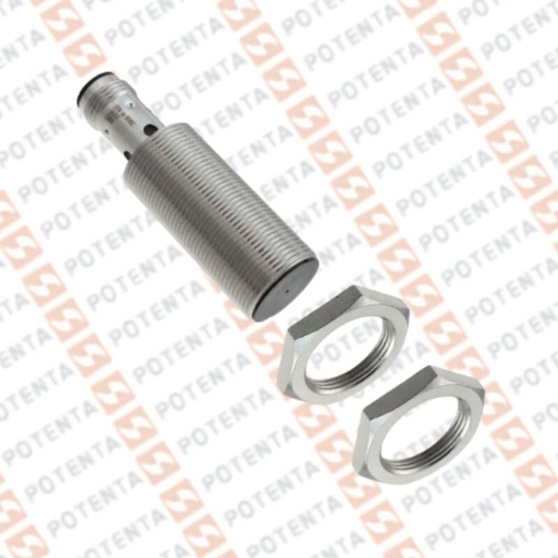 Sensor Inductivo E2B, M18 metal 8mm Ras, 10-30Vdc, Npn/no Con=m12-4p, ip67, Omron