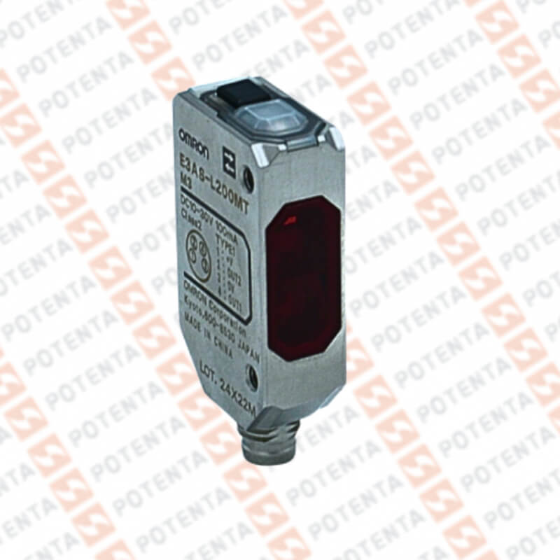 Sensor foto difuso Rectangular sup/fon, inox, 200mm, 10-30Vdc pnp/lo-do iolink m8-4p ecolab Omron