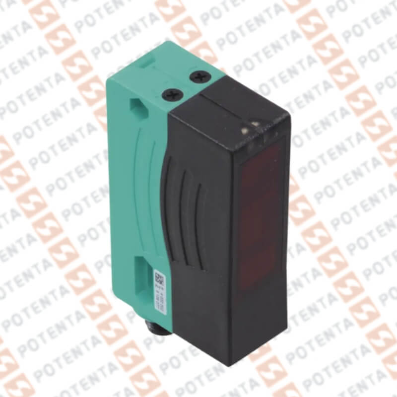 Sensor foto reflex rectangular, 21m, 10-30Vdc, push-pull, Con=m12-5p, ip67, P+F