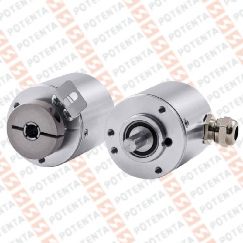 Encoder plasticooluto ASC, eje hueco=6mm, 10-30Vdc, ssi/gray, 1vuelta 16bits, Cab=2m, Lika