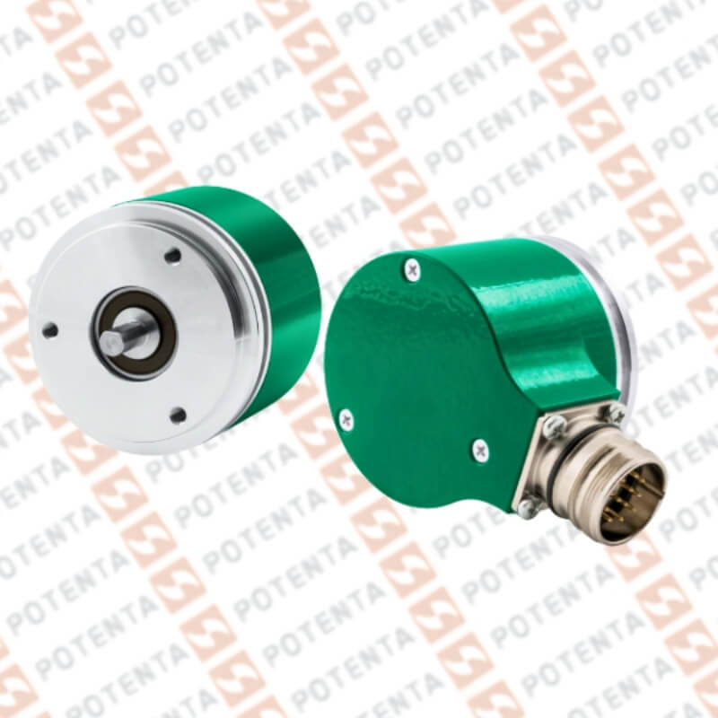Encoder incremental IQ58, eje/sal=8mm, 5/11-30Vdc, programable 1a6384ppr, pp/ld ab0-neg, m23-12, Lika
