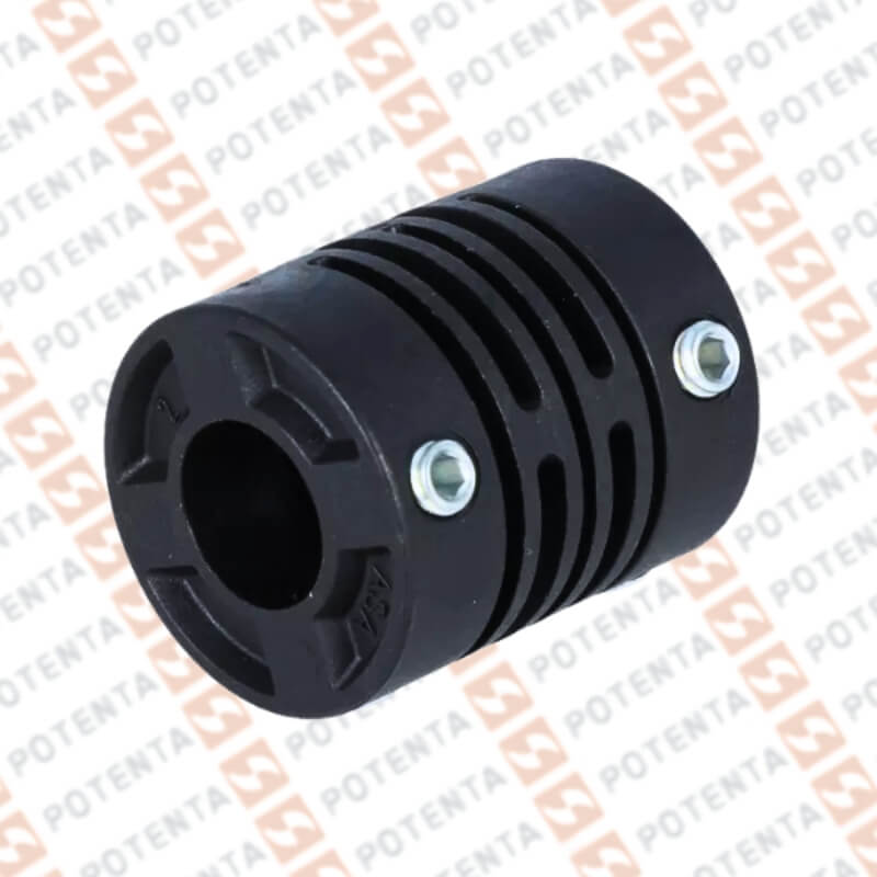 Acople plastico, eje=8x8mm, d/externo=19mm, l=23.6mm, Omron