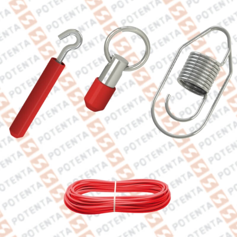 Kit Cable seguridad, 10m para fl 2078-m2k23, Pizzato