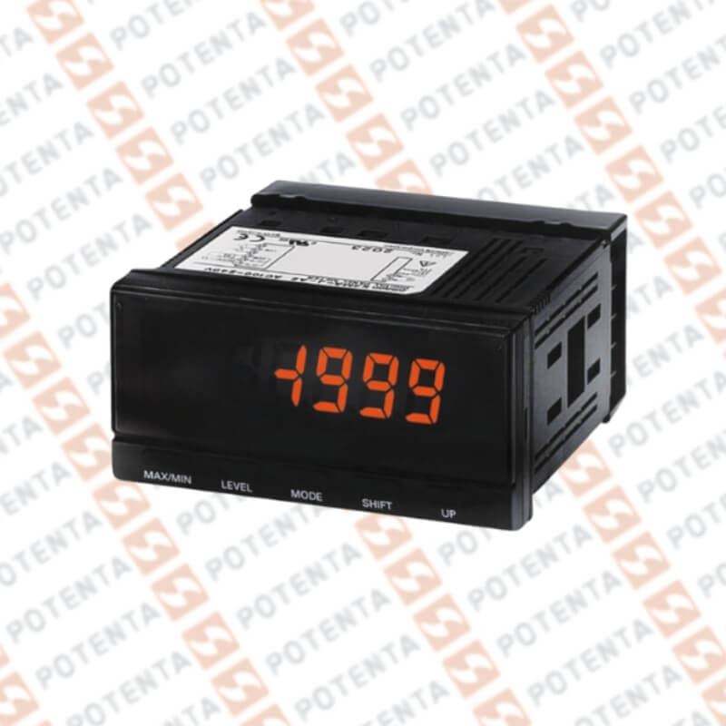 Indicador frecuencia K3MA, 48x96mm, 5dig, e/pulsos, 100-240Vac, 2rele-spdt, Omron