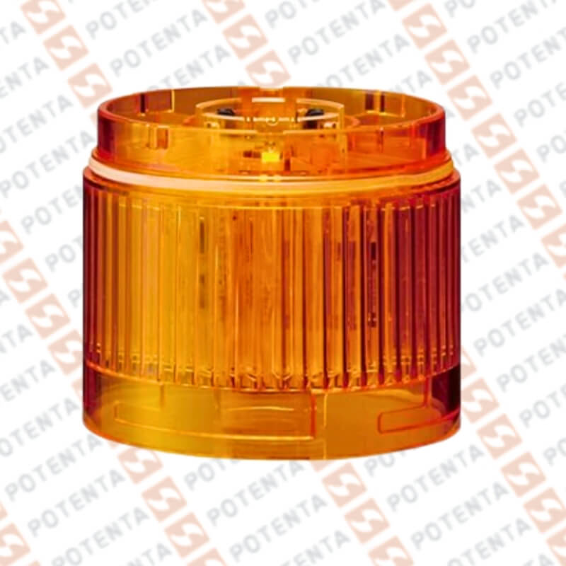 Ensamble LR6, Modulo luz led amarillo, ip65, Patlite