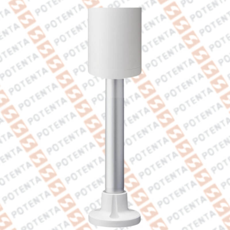 Ensamble LR6, Modulo base torre luz 110-220Vac, tubo con soporte y Cable ip65, Patlite