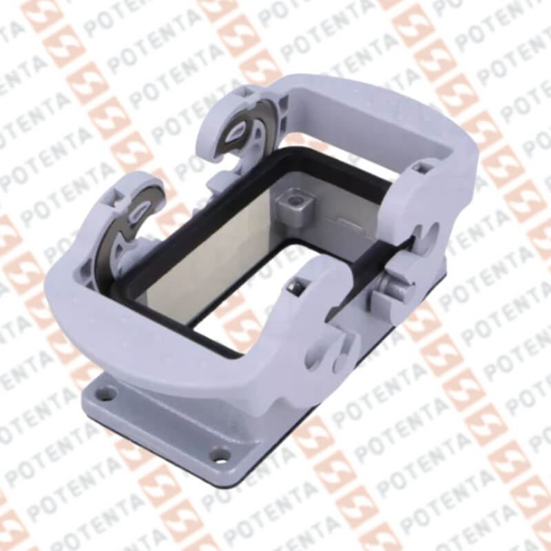 Base S10 metal abierta, 2n-sujecion ip54, Wieland