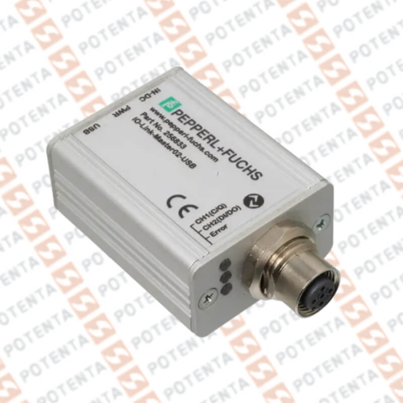 Maestro io-link, para configuración sensor, ext1=m12-5p, ext2= usb2.0 pc, P+F