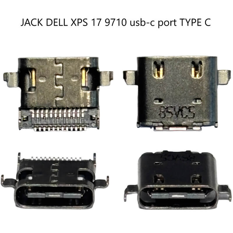 JACK Dell XPS 17 9710 usb-c port TYPE C