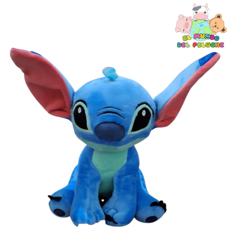 Peluche Stitch | Sentado Chico Edición Importada | 12x24 cm | El Mundo del Peluche